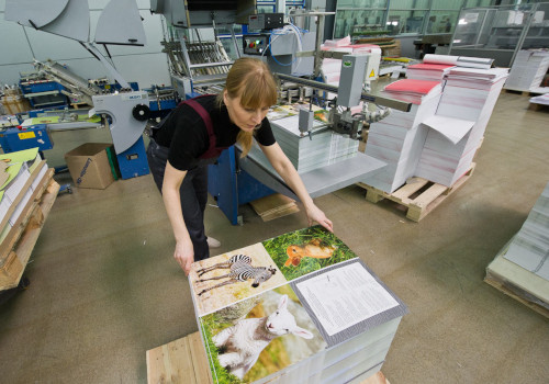 Assistant at the printing house